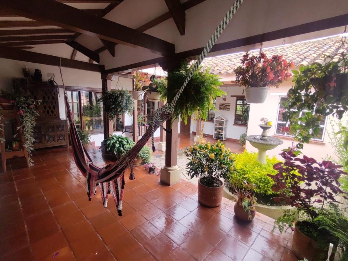 Hacienda El Pinar Del Viento Bed and Breakfast Villa de Leyva Eksteriør billede