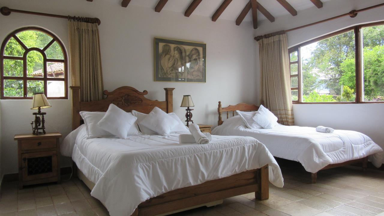 Hacienda El Pinar Del Viento Bed and Breakfast Villa de Leyva Eksteriør billede